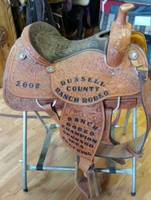 Corriente Trophy Roping Saddle