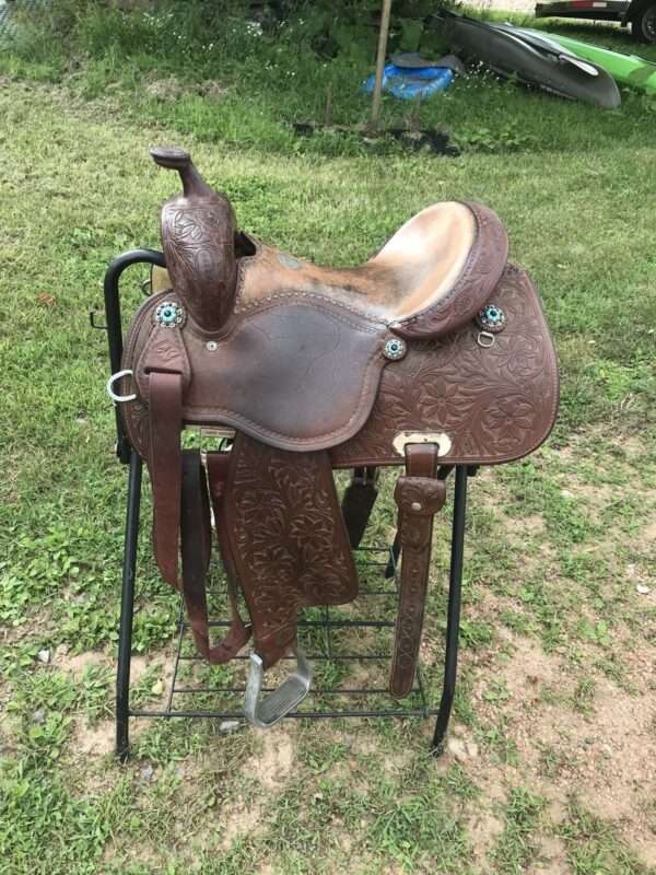Martin Sherri Cervi barrel saddle