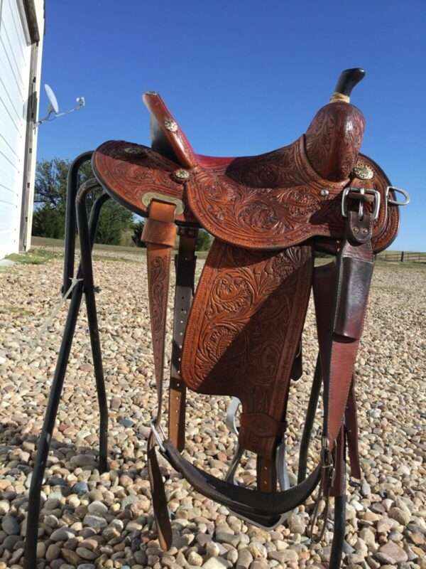 Marlene McRae barrel saddle
