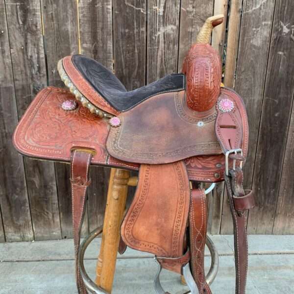 12 youth Corriente barrel saddle