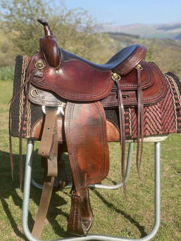 Western saddle by Big Horn