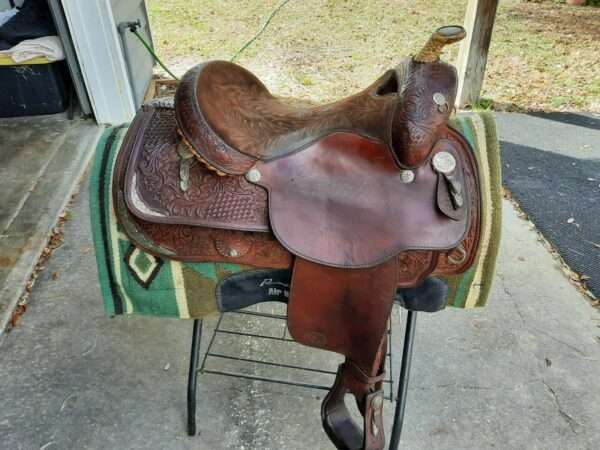 16 inch CIRCLE Y REINING SADDLE FOR SALE