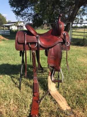 Used Sean Ryon cutting saddle for sale