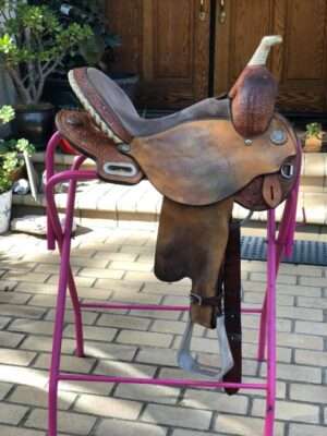 used circle y flex2 barrel saddle for sale