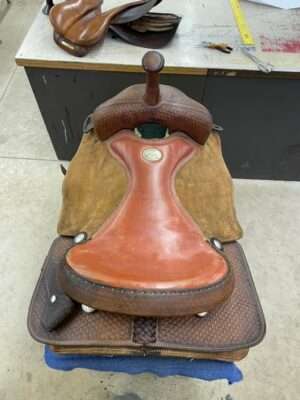 16.5 Billy Cook Cutting Saddle