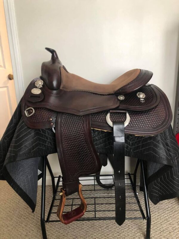 Continental Reining Saddle with flex tree